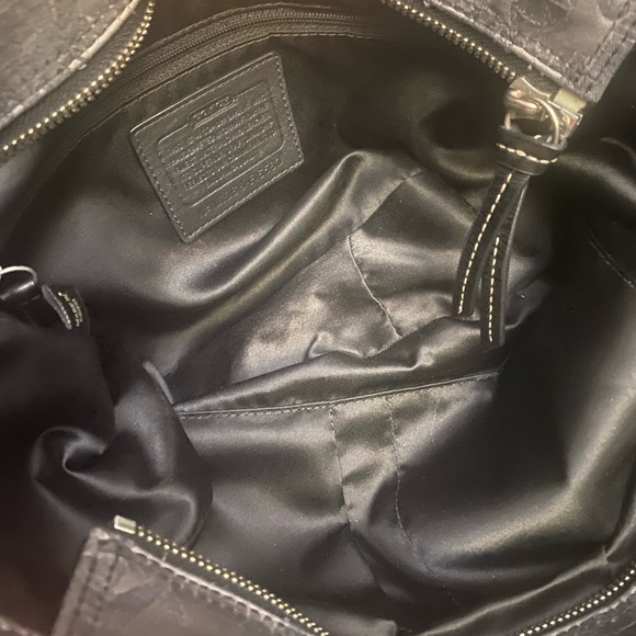 2010 Grey & Black Coach Stagecoach Bag - Picture 6 of 7